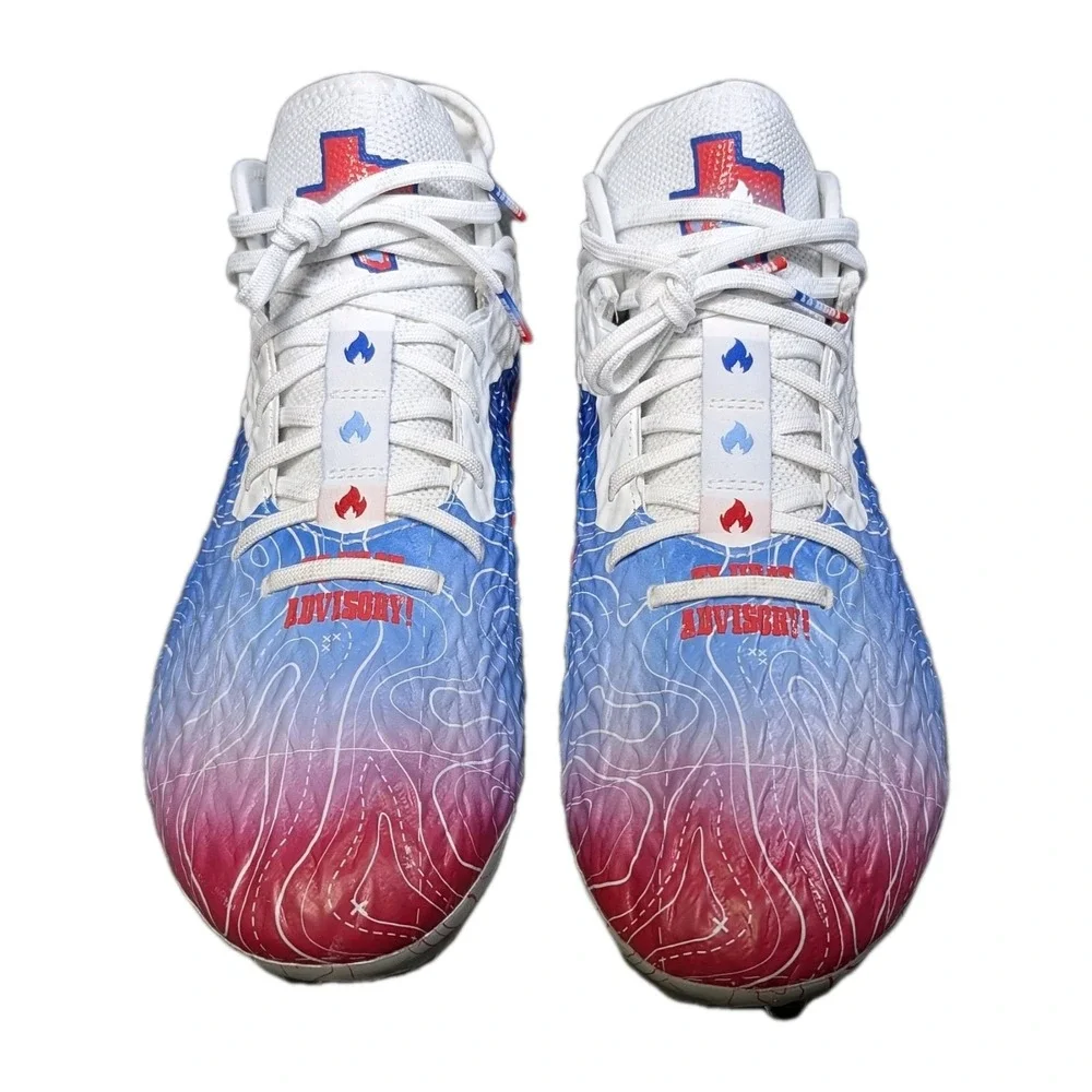 Under Armour Spotlight Clone 4 MC TX Texas Advisory football Cleats Limited 12